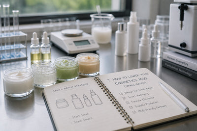 Small-Batch Cosmetics Manufacturing: What Counts as Small Batch (and Realistic MOQ Ranges)
